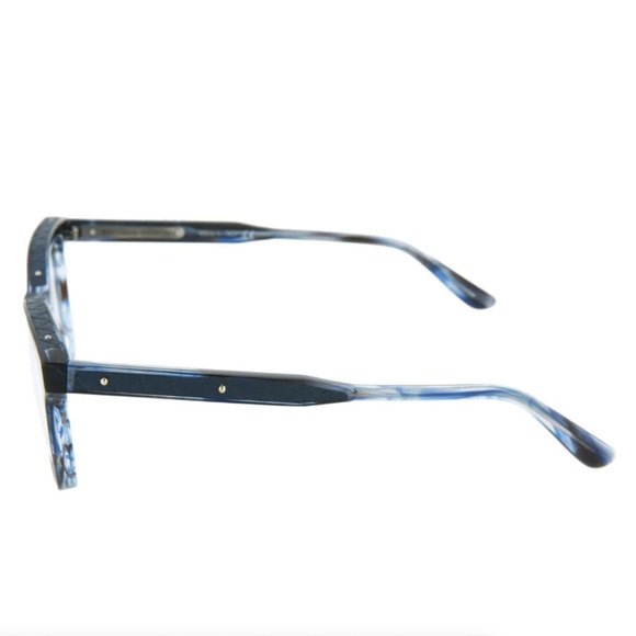 Bottega Veneta Women's Blue and Grey Square Eyeglasses!